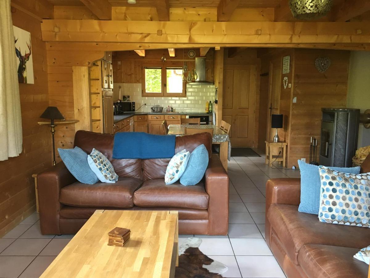 Chalet Olimon Saint-Jean-dʼAulps المظهر الخارجي الصورة