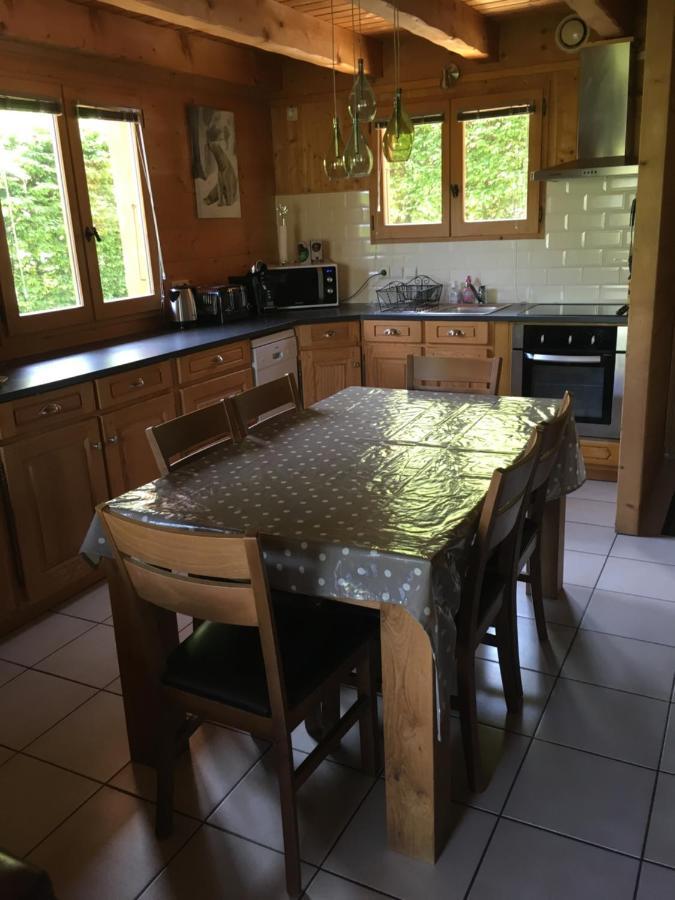 Chalet Olimon Saint-Jean-dʼAulps المظهر الخارجي الصورة