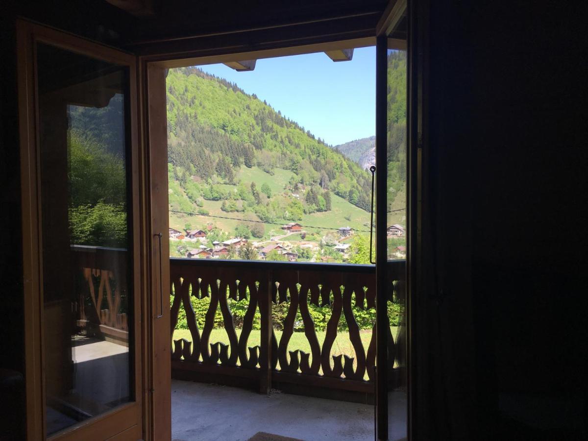 Chalet Olimon Saint-Jean-dʼAulps المظهر الخارجي الصورة