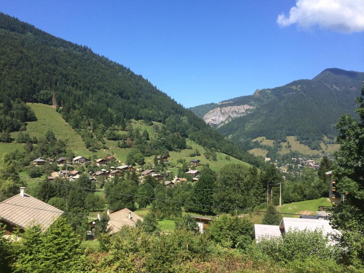 Chalet Olimon Saint-Jean-dʼAulps المظهر الخارجي الصورة