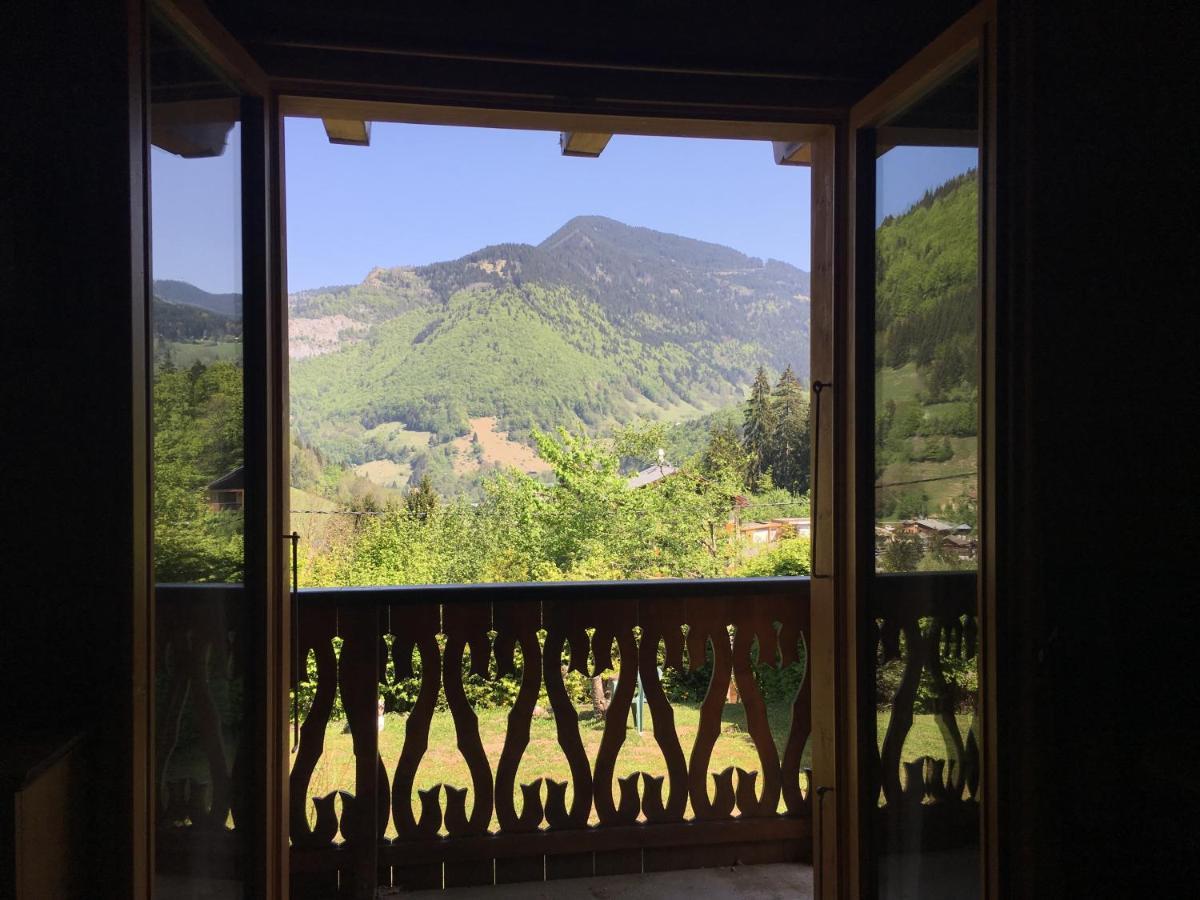 Chalet Olimon Saint-Jean-dʼAulps المظهر الخارجي الصورة